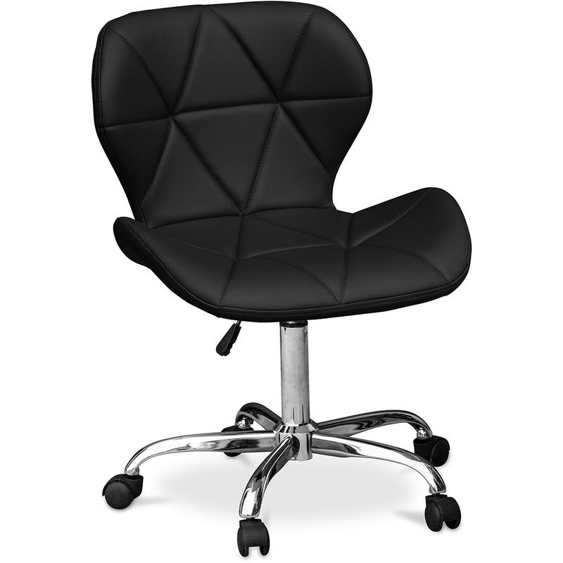Office Chair with Wheels - Swivel Desk Chair - Upholstered in Leatherette - Wito - gallery 4
