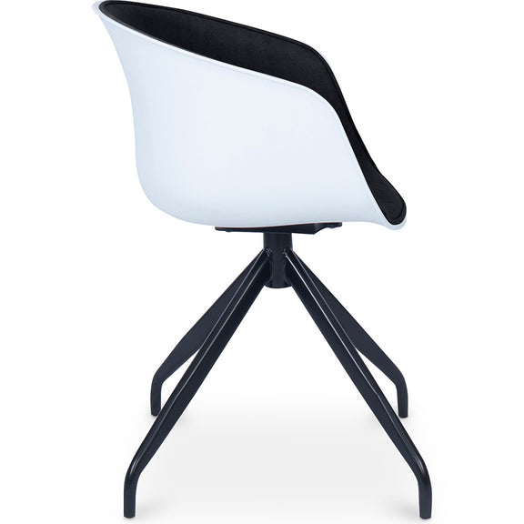 Jodie Design White Padded Office Chair - gallery 4