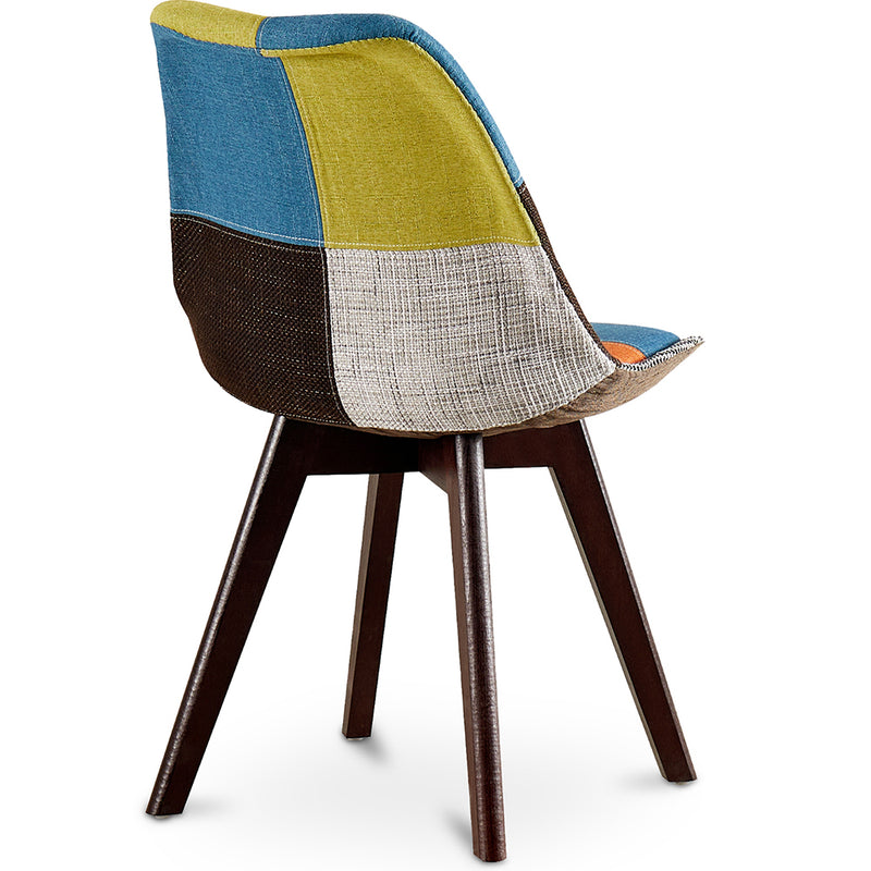Dining Chair - Upholstered in Patchwork - Simona - gallery 4