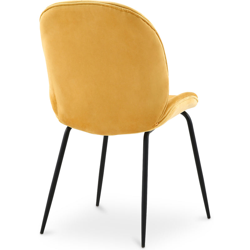Dining Chair - Upholstered in Velvet - Retro - Elias - gallery 5