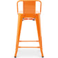 Bar Stool with Backrest - Industrial Design - 60cm - New Edition - Stylix - gallery 7