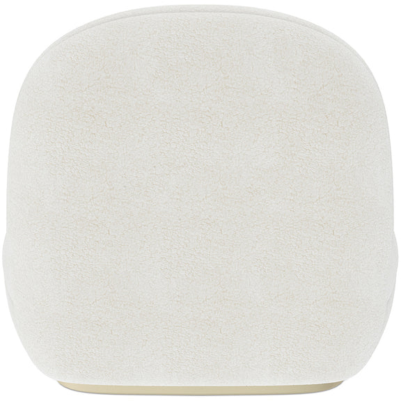Bouclé fabric upholstered armchair - Larry - gallery 8