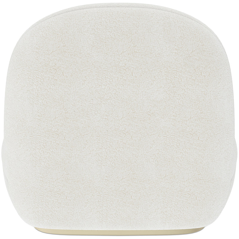 Bouclé fabric upholstered armchair - Larry - gallery 8
