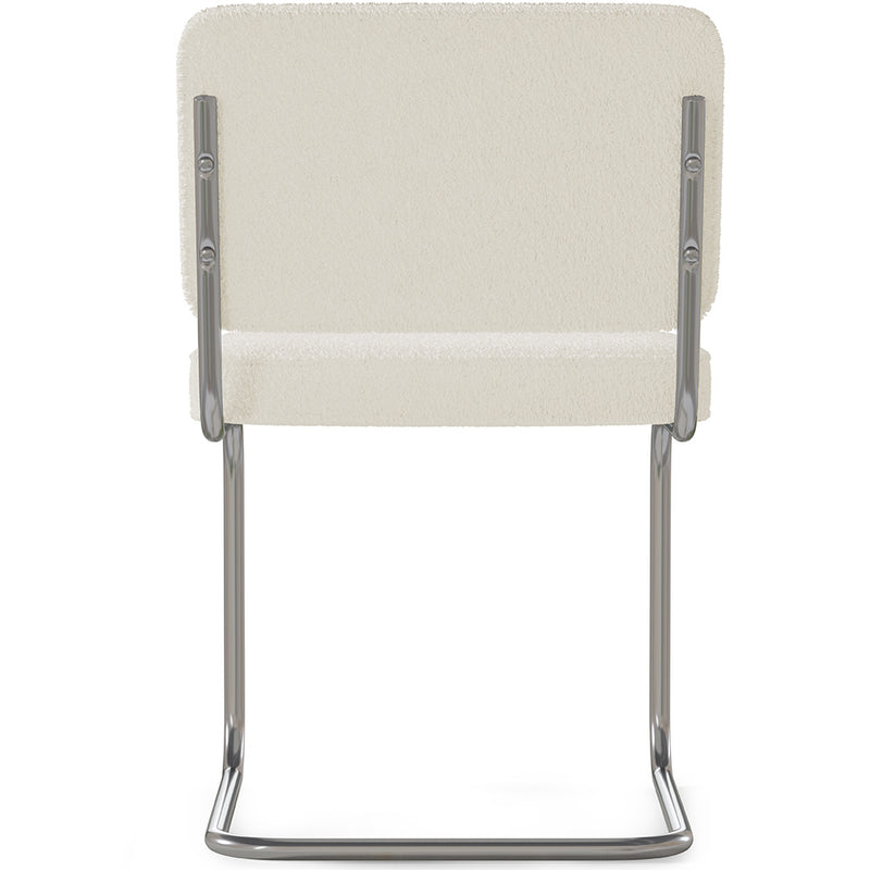 Dining Chair - Upholstered in Bouclé Fabric - Henr - gallery 6