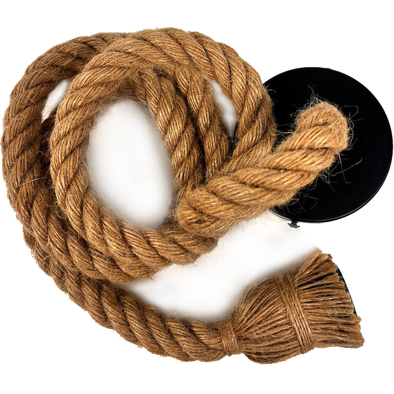Câble en Corde pour Lampe Suspendue - Style Boho Industriel - Bamba