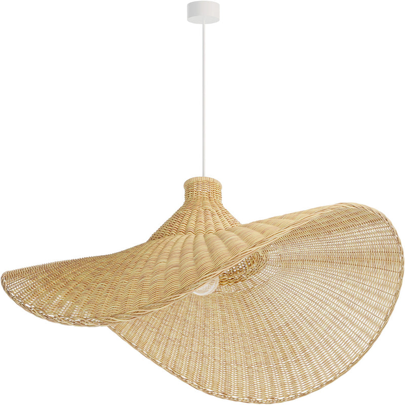 Lampe de Plafond en Rotin - Style Boho Bali - Sona