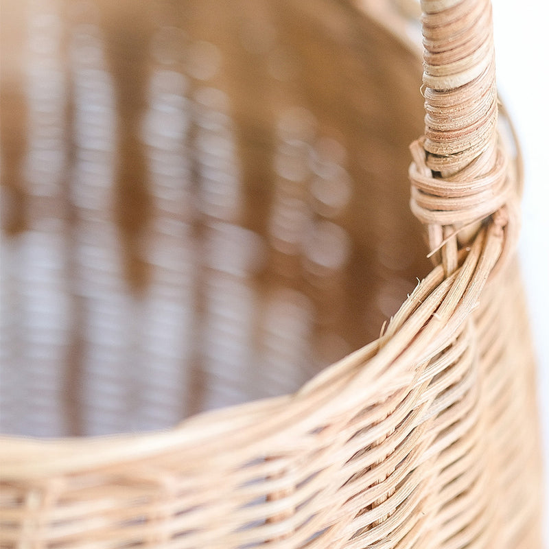 Rattan Basket with Handle - 33x22CM - Vernu - gallery 6