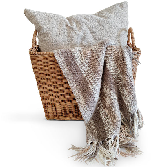 Rattan Basket with Handles - 45x35CM - Luisa - gallery 6