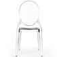 Pack of 4 Dining Chairs Transparent - Estilo Victoria - gallery 8