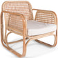 Rattan Lounge Chair - Design Chair - Boho Bali - Qawa