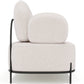 2/3-Seater Sofa - Upholstered in Bouclé Fabric - Baman - gallery 5