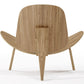 Designer armchair - Scandinavian armchair - Boucle upholstery - Lucy - gallery 5