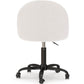 Upholstered Office Chair - Bouclé - Evelyne