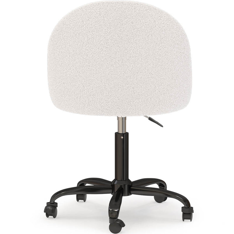 Upholstered Office Chair - Bouclé - Evelyne