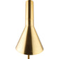 Modern Gold Floor Lamp in Metal and Marble – Quely