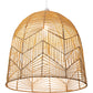 Lampada a sospensione dal design boho balinese in rattan naturale - Bu