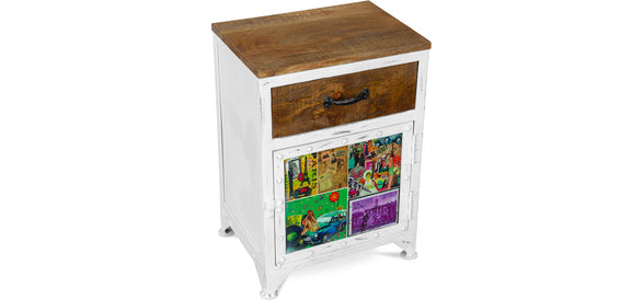 Printed Nightstand - Wood - Colin - gallery 4