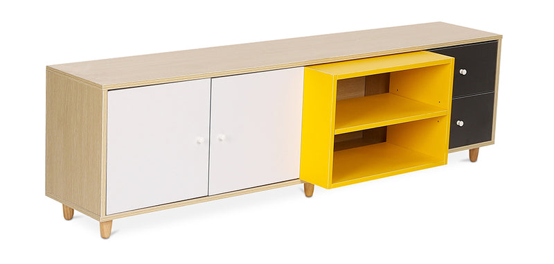 Wooden TV Stand - Scandinavian Design - Bena - gallery 4