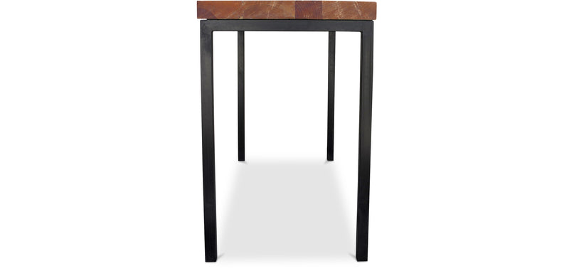 Industrial bar table - 150cm - Wood and metal - gallery 4
