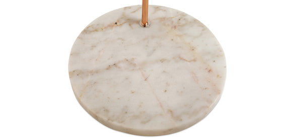 Carlo floor lamp - Metal and marble - gallery 5