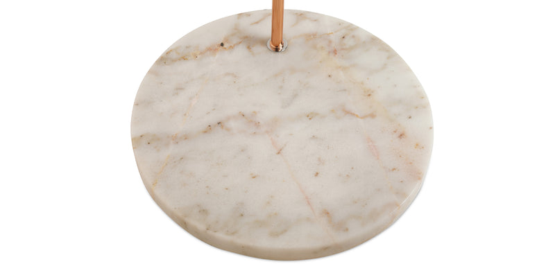 Carlo floor lamp - Metal and marble - gallery 5