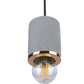 Lampe de plafond - Lampe suspendue - Métal et béton - Felippo