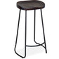 Barstol - Industriell design - Tre og metall - 76 cm - Aiyana