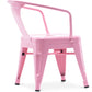Child chair with armrests - Industrial design child chair - Steel - Stylix