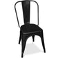 Sedia da pranzo in acciaio - Design industriale - Stylix