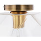 Sphere Shaped Glass Ceiling Lamp - gallery 4