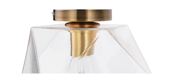 Sphere Shaped Glass Ceiling Lamp - gallery 4