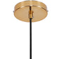 Lampa sufitowa o kulistym designie - Lampa wisząca z kryształu - Alvis