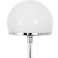 Nauhas Desk Lamp - Chrome Copper/Opal Glass - gallery 4