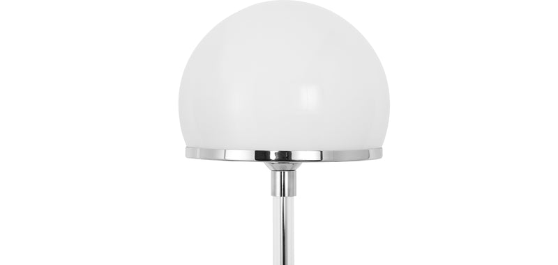 Nauhas Desk Lamp - Chrome Copper/Opal Glass - gallery 4