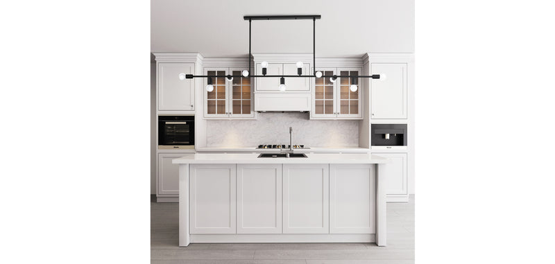 Lampe de plafond à barre - Lampe suspendue industrielle - Bolthor