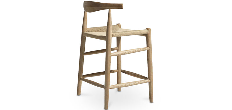 Tabouret en bois design Boho Bali - 65cm - Elb