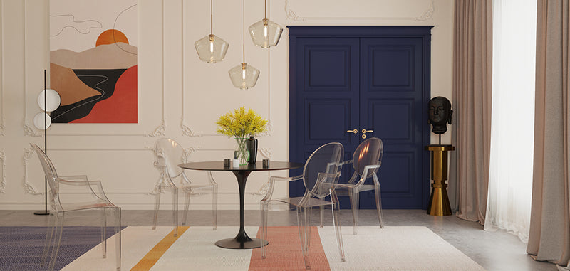 Runder Esstisch - 90 cm - Tulip