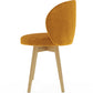 Velvet upholstered dining chair  - Yuna