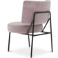 Fauteuil tapissé en velours - Jerna