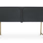 Console en Bois - Buffet Stile Vintage - Noir - Huisu
