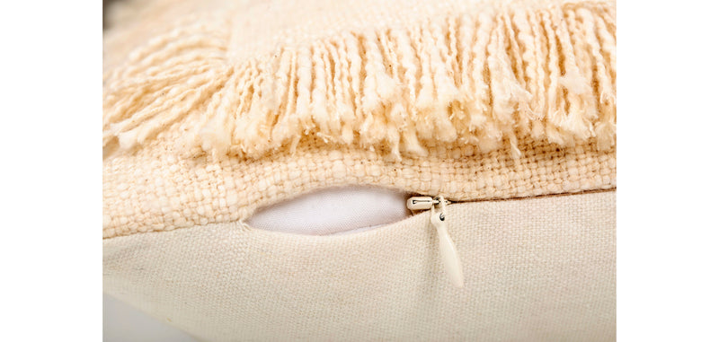 Coussin de style boho Bali - Housse et Rembourrage inclus - Eva