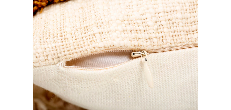 Coussin de style boho Bali - Housse et Rembourrage inclus - Edwyna