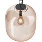 Lampe de plafond en cristal - Lampe suspendue design moyenne - Grau