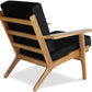 Fauteuil en Bois avec Accoudoirs - Bansy