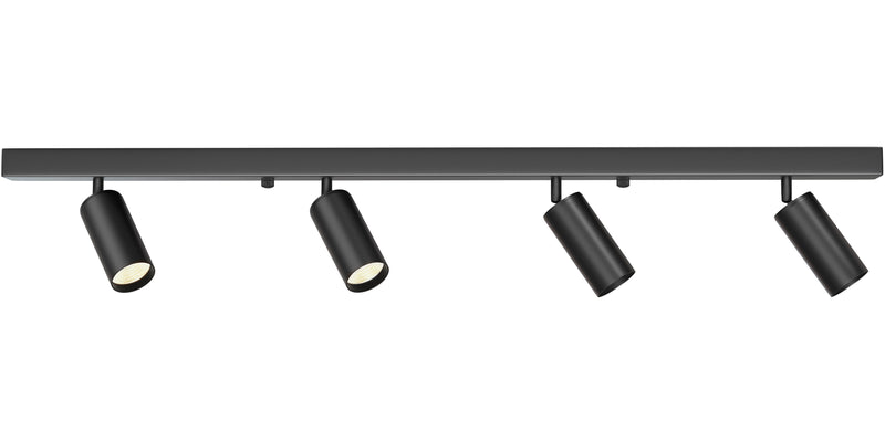 Spot sur Rail - Lampe 4 Spots Orientables - 90CM