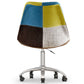 Chaise de Bureau Pivotante - Tissu Patchwork - Simona