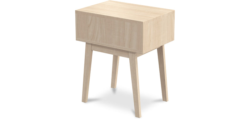 Bedside Table with Drawer - Boho Bali Wood - Yanpai - gallery 6