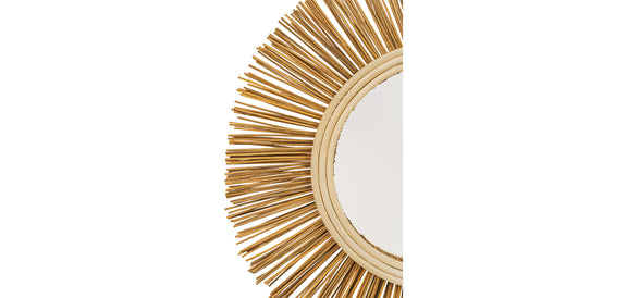 Wall Mirror - Boho Bali Round Design (60 cm) - Loi - gallery 4