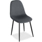 Dining chair - Upholstered with fabric - Faby