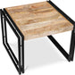 Small wooden coffee table - Vintage industrial design - Onawa